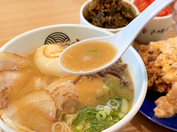 らぁめん いちむじん 渡辺通店　スープ