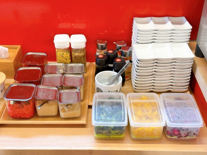 らぁめん いちむじん 渡辺通店　漬物