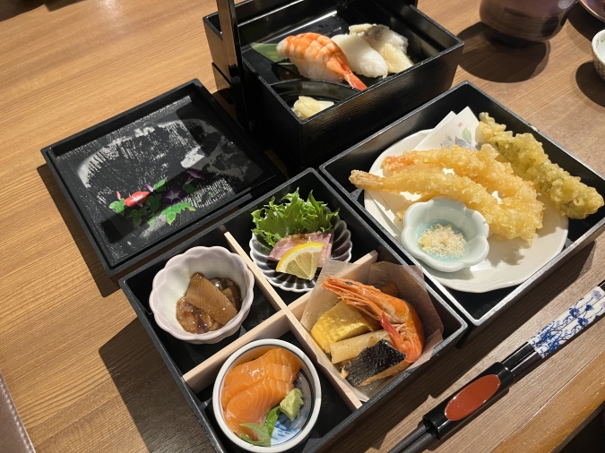 湯めぐりの宿楠水閣 松華堂ランチ