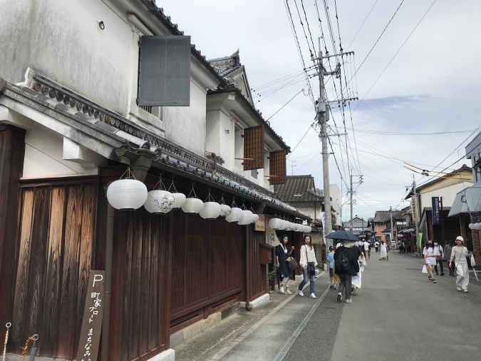 八女福島白壁通り