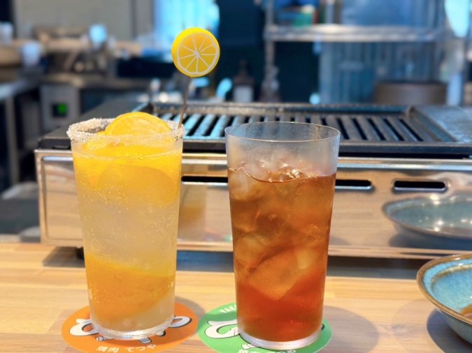 焼肉てつや　レモンサワー