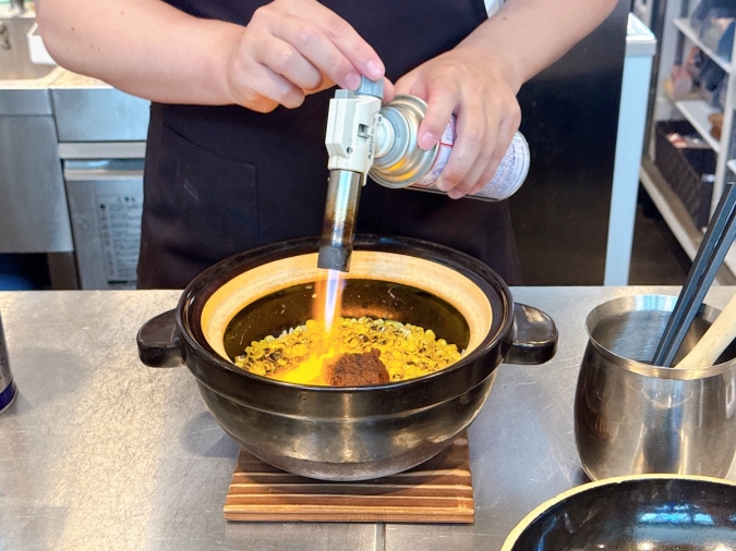 焼肉てつや　本日の釜飯