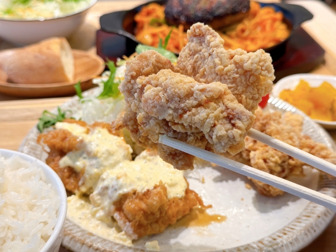 一丁目 なんから食堂　唐揚げ