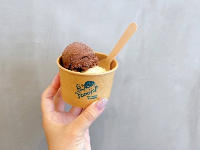 Scoop! ice cream&coffee　カップダブル