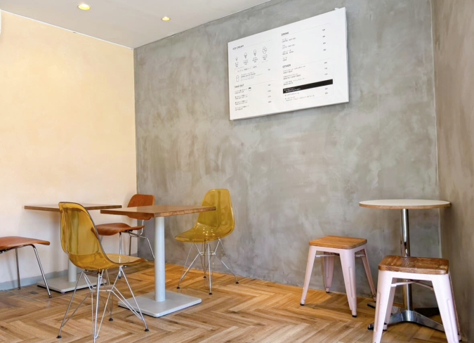 SCOOP！ICE CREAM&COFFEE　店内