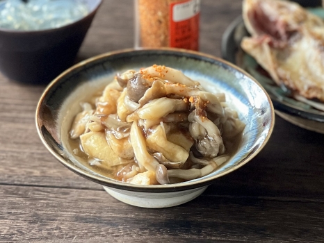 きのこ煮／中願寺あゆみレシピ