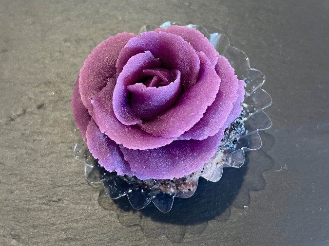 米花（はな）紫芋×黒ごま×つぶあん