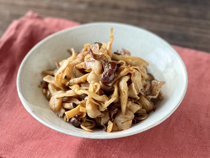 きのこのきんぴら