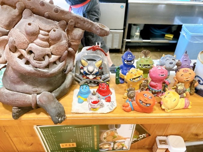 おに吉　鬼の置物