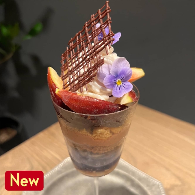 Italy Exhibition Iwataya Main Store 2025 "Orso Bianco" Fig and Hazelnut Parfait
