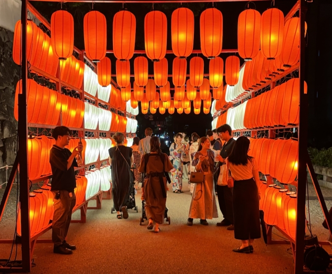 후쿠오카성 나이트 마켓 ～2025 SUMMER～ 포토 스폿