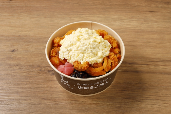 ローソン「マチのハッピー大作戦in九州」【まちかど厨房】タル助監修 イカタル弁当(タル増し)