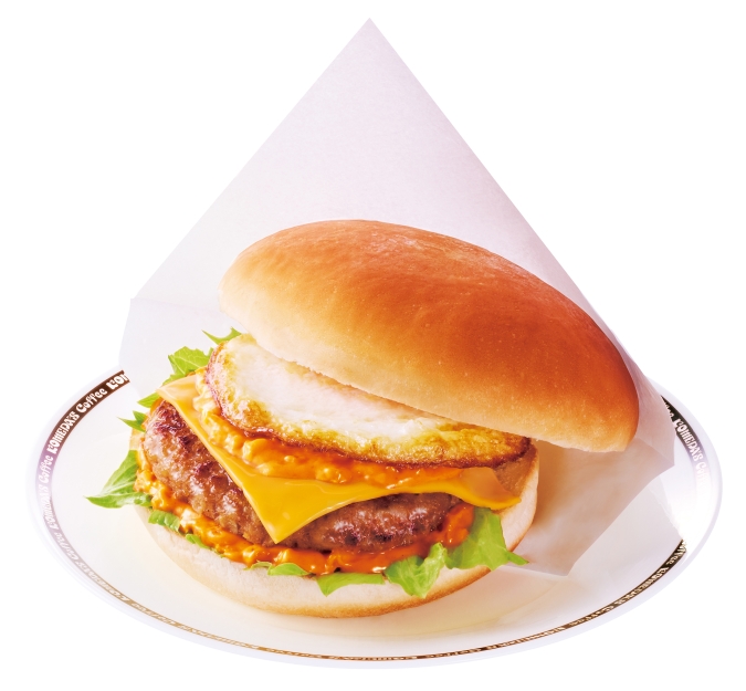 コメダ珈琲店 お月見フルムーンバーガー