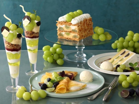 キハチカフェ　シャインマスカットスイーツフェア