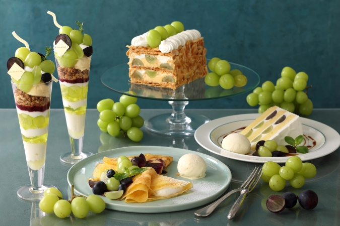 キハチカフェ　シャインマスカットスイーツフェア