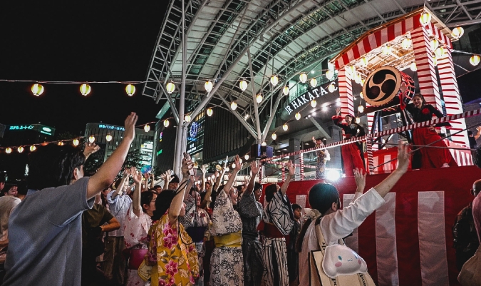 地球人.jp presentsはかた夏まつり2025 盆踊り