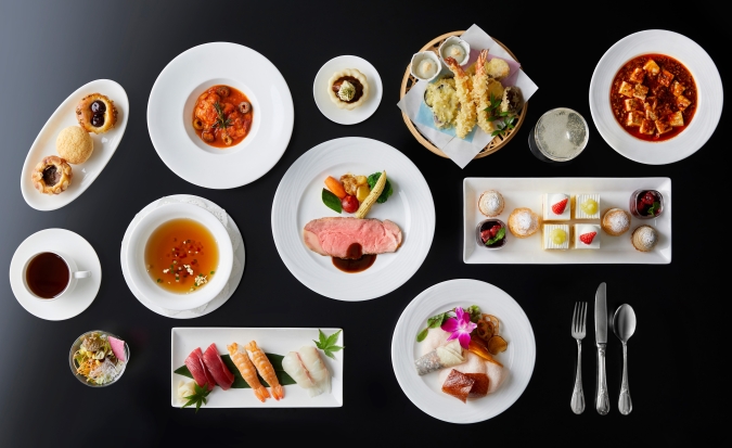 ホテルニューオータニ博多『スーパーナイトビュッフェ2025 ～和・洋・中豪華夢の饗宴～』料理