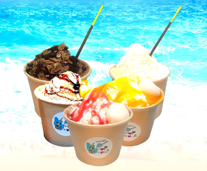 大丸福岡天神店　全国うまいもの大会　ベアコーンの愛すくりーむ　濃氷