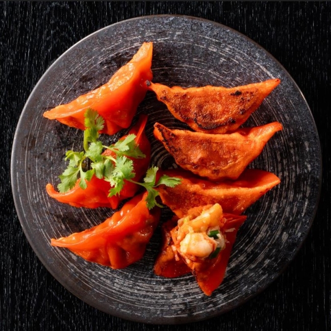 第5回 熱いぜ！宮崎展　大丸福岡天神店　エビチリ餃子