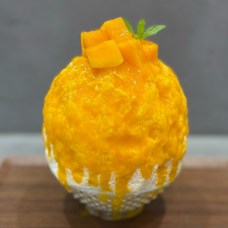 第5回 熱いぜ！宮崎展　大丸福岡天神店　宮崎県産マンゴーのかき氷