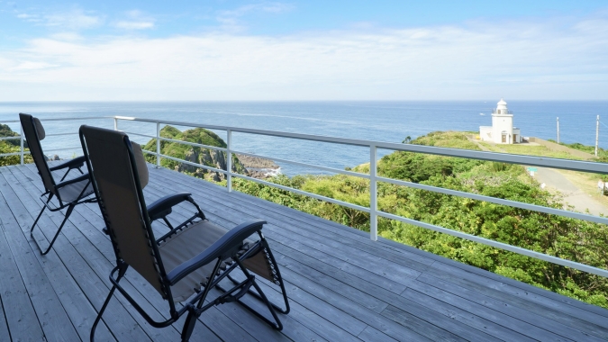 SAUNA MURO 宗像大島　ロッキングチェア