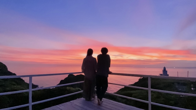 SAUNA MURO 宗像大島　夕焼け