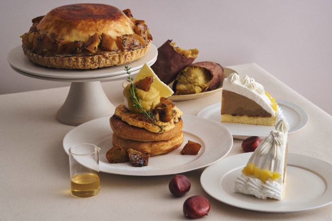 カフェ＆ブックス ビブリオテーク　“蜜芋”の焦がしブリュレフェア