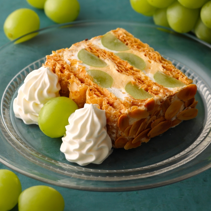 キハチカフェ KIHACHI のシャインマスカットパイ