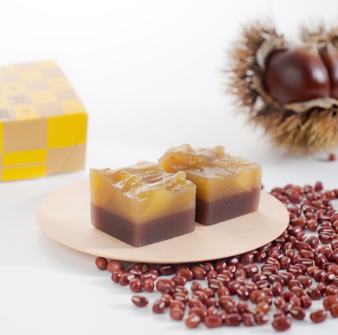 大丸福岡天神店　全国うまいもの大会　赤福季のようかん　栗