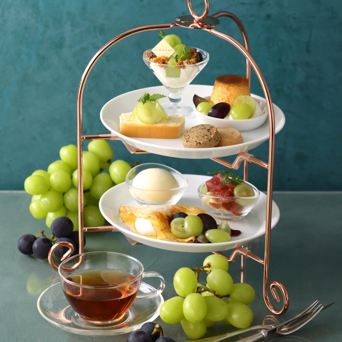 キハチカフェ 季節の Afternoon Tea Set