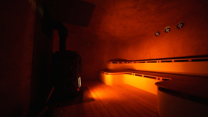 SAUNA MURO 宗像大島　サウナ内