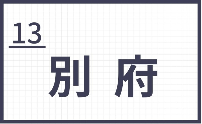 難読地名　福岡　別府
