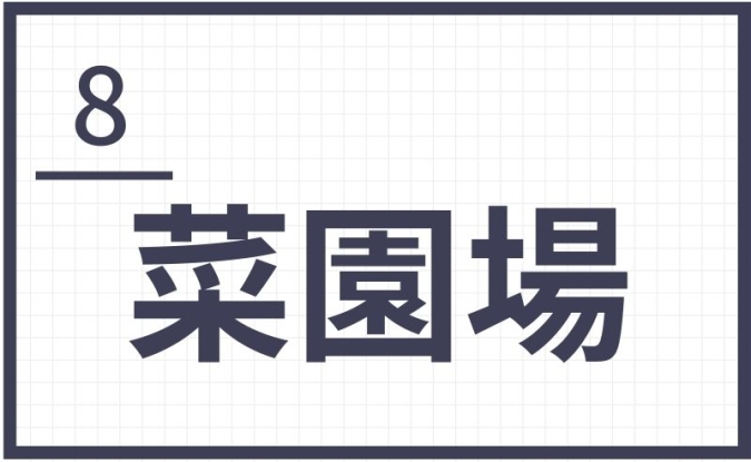 難読地名　北九州　菜園場