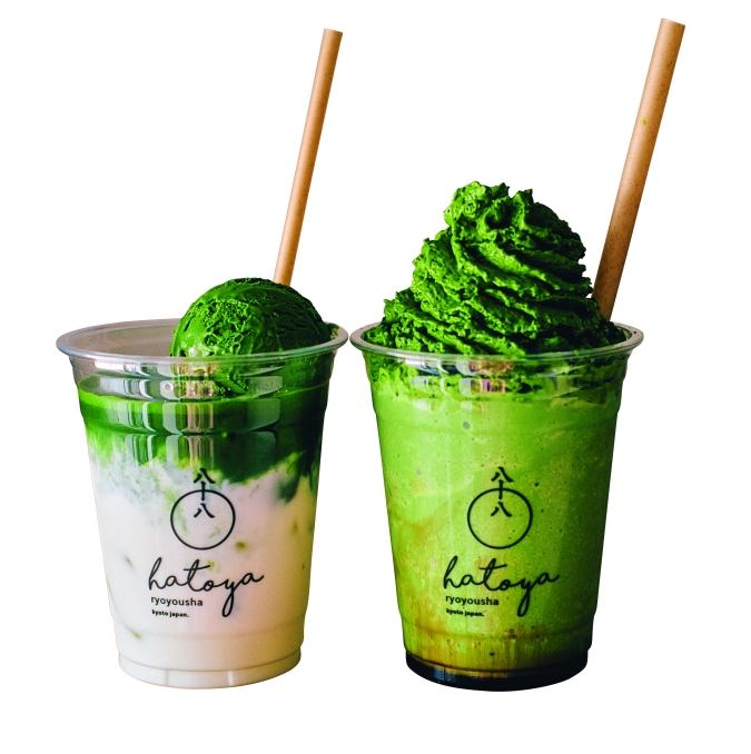 博多阪急「パン・スイーツフェスティバル」抹茶ラテフロート　八十八シェイク