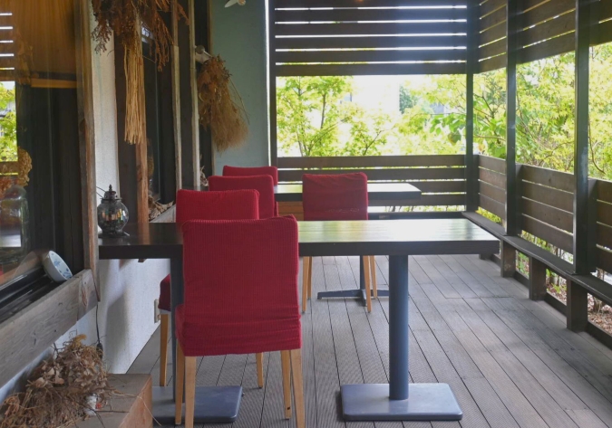 ビストロカフェ夜空 内観