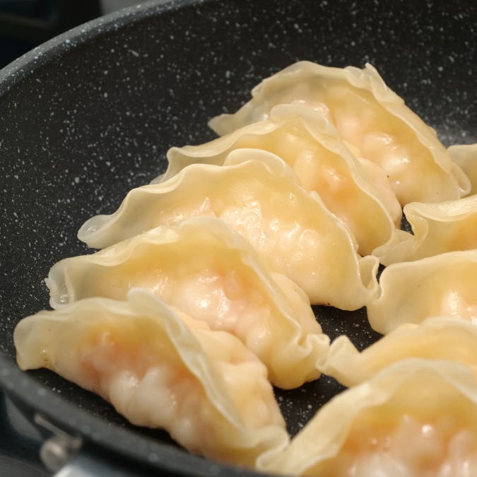 コストコ「おすすめ海鮮グルメ3選・2025」餃子計画　えび餃子　36個入り