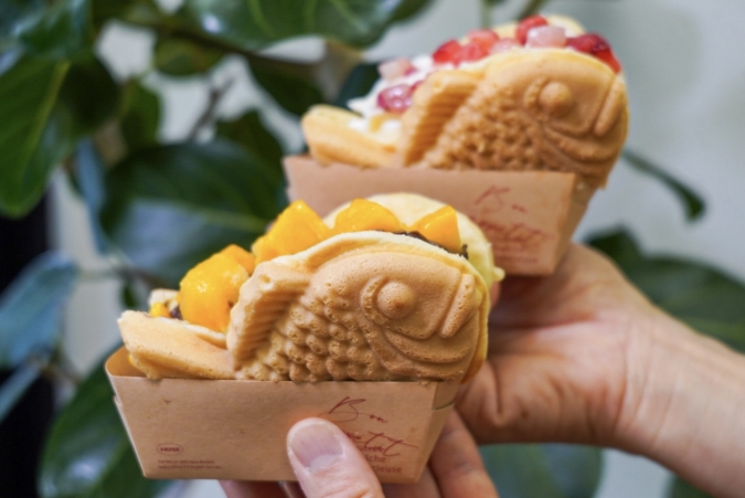 開運堂本舗 甘味処:たい焼き