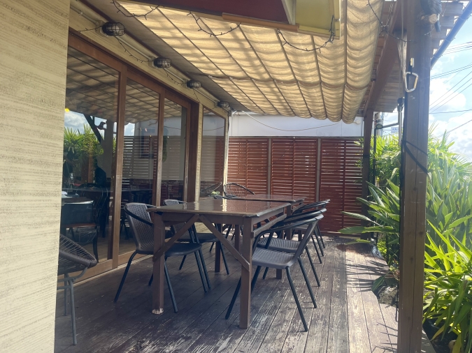 ジャングルスープカレー テラス席