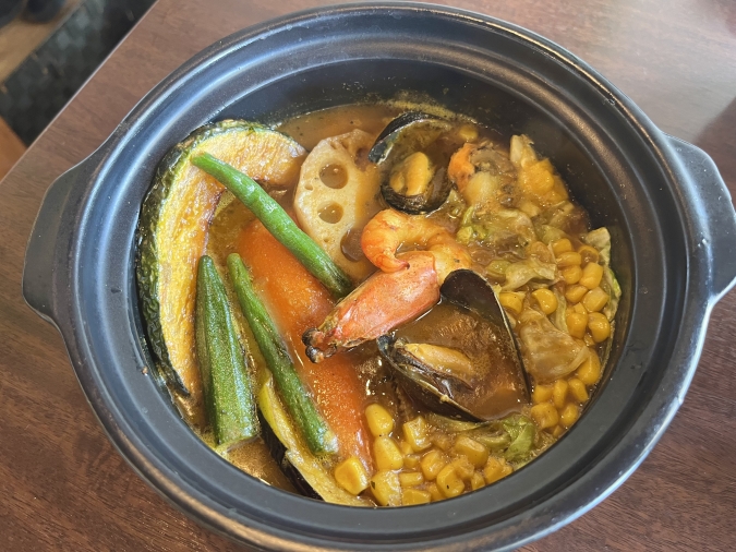 ジャングルスープカレー 海鮮三昧スープカレー