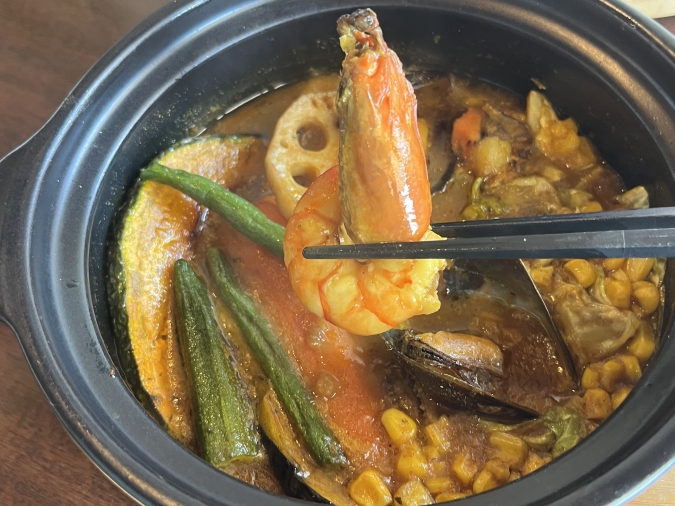 ジャングルスープカレー 海鮮三昧スープカレー
