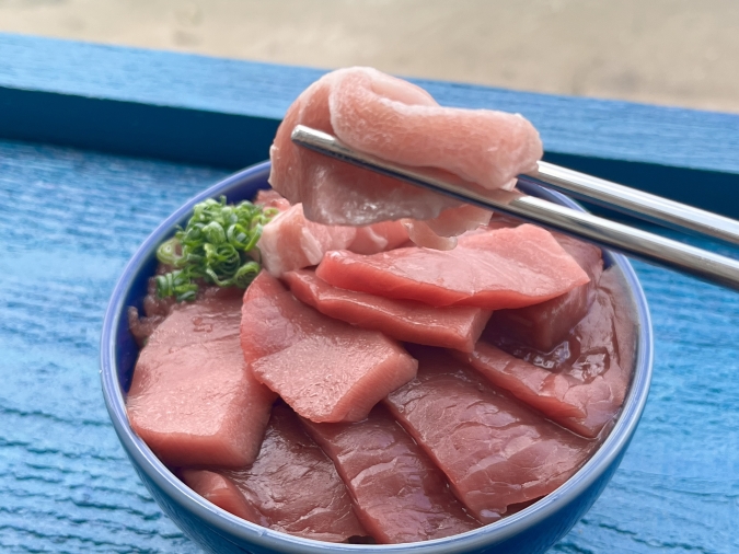 アクアマリン糸島 マグロ丼