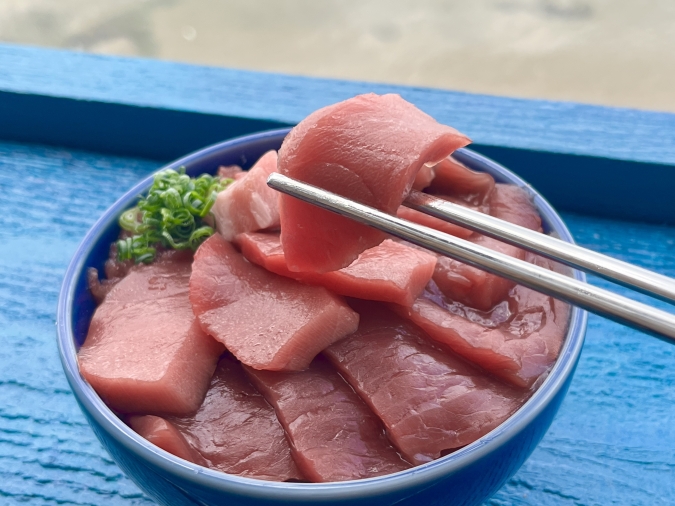 アクアマリン糸島 マグロ丼