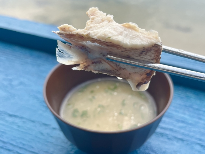 アクアマリン糸島 味噌汁