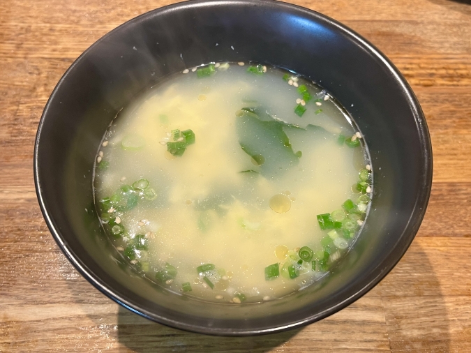 肉大将 薬院本店 たまごスープ