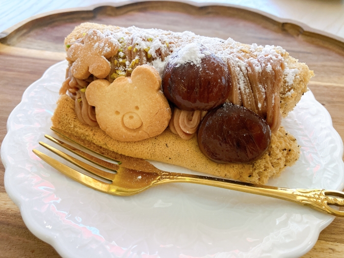 シフォンリトルキング　紅茶マロン