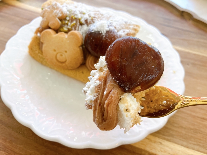 シフォンリトルキング　紅茶マロン