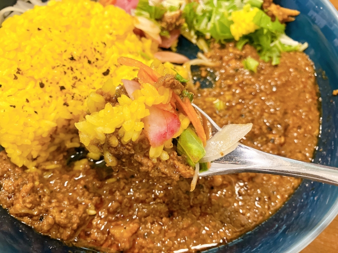 バル食堂COZY　キーマカレー