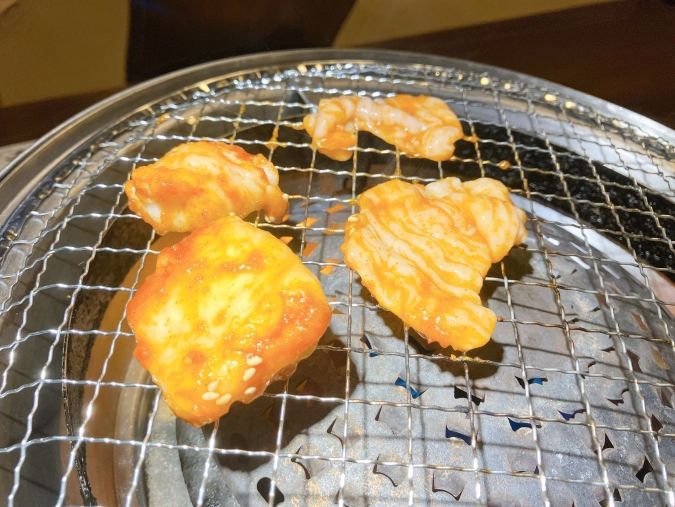 行橋ホルモン隆庵　ホルモン2種