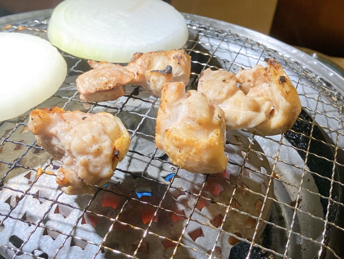 行橋ホルモン隆庵　鶏モモ