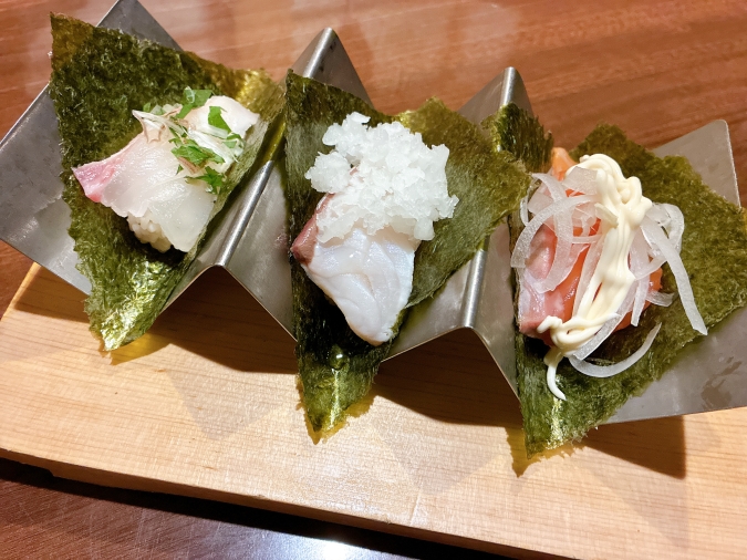 うおism　寿司ドッグ